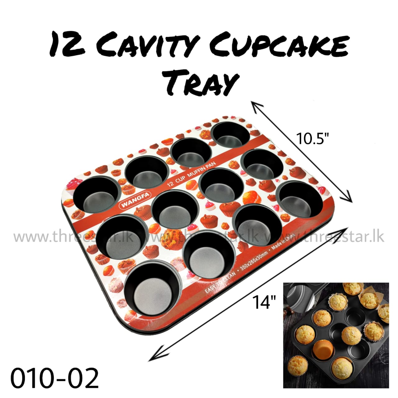 12 CUP CUPCAKE PAN