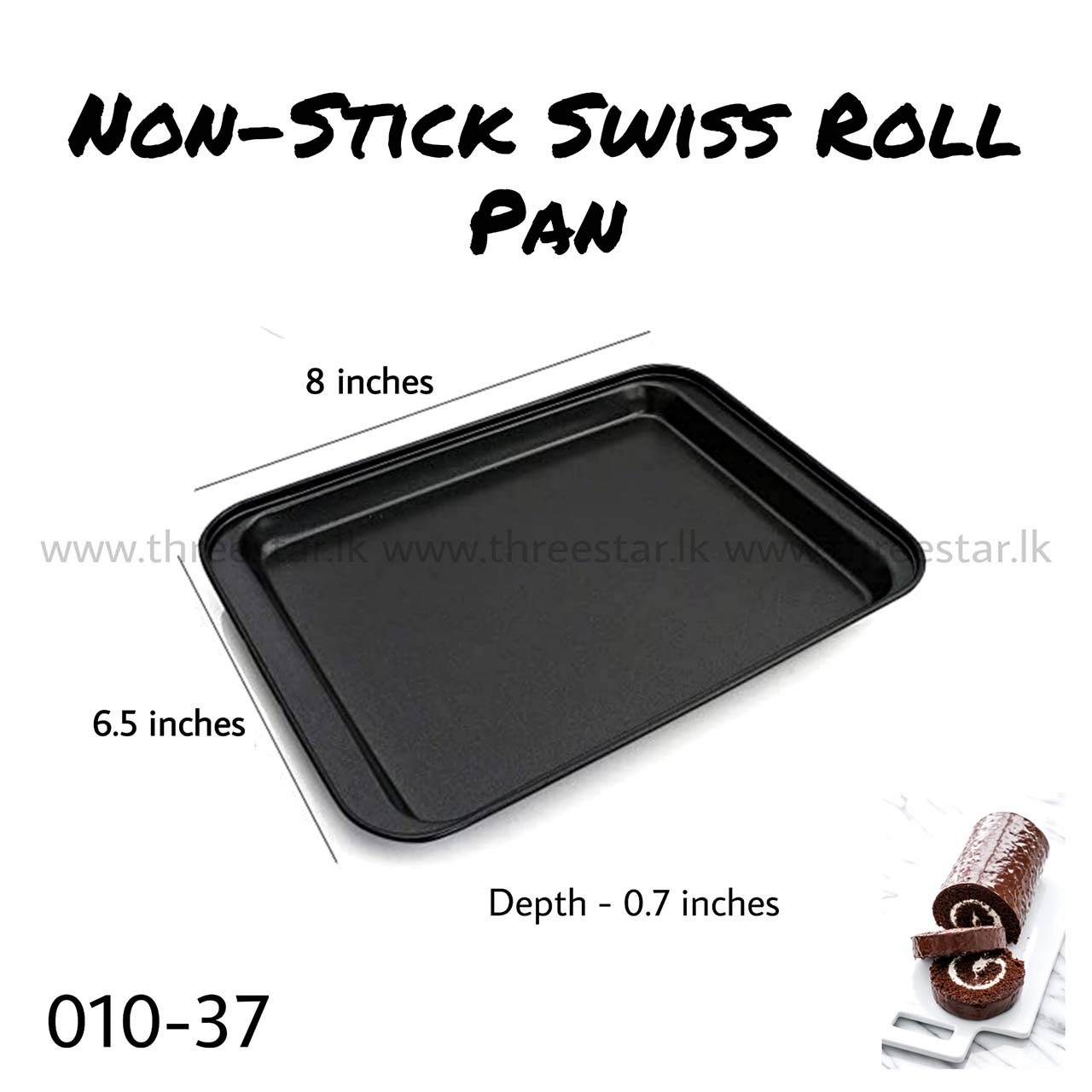 Non-Stick Swiss Roll Pan