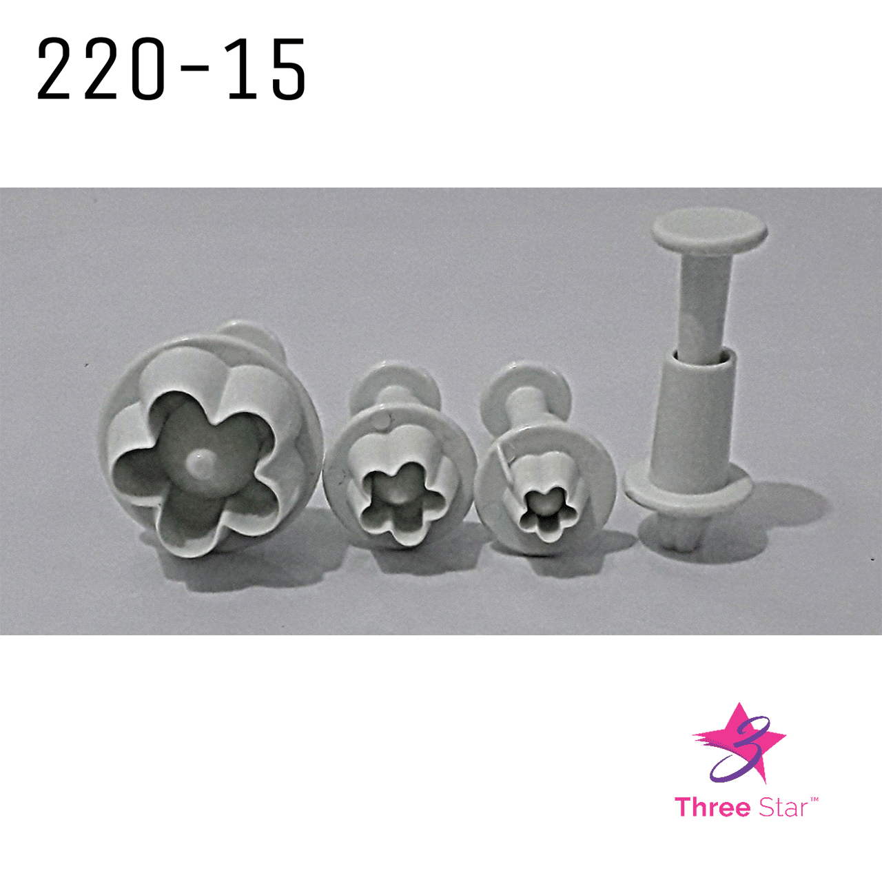 BLOSSOM PLUNGER CUTTERS 4 PCS