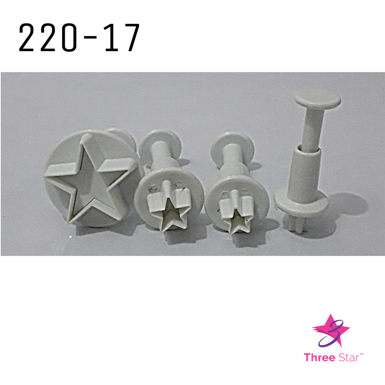 STAR PLUNGER CUTTERS 4 PCS