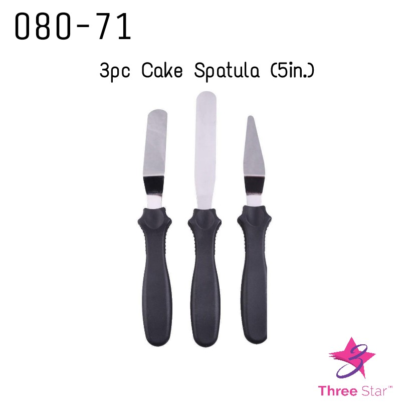 3pc Cake Spatula set