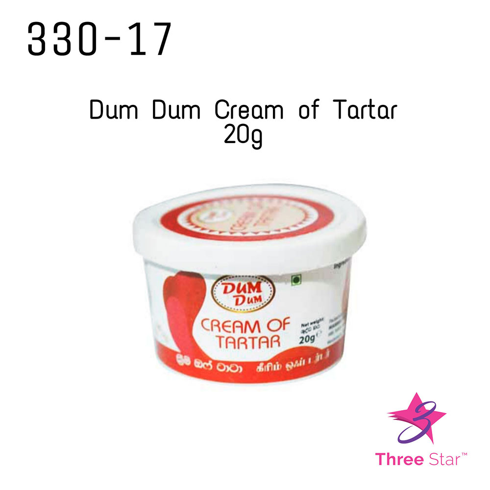 Dum Dum cream of tartar