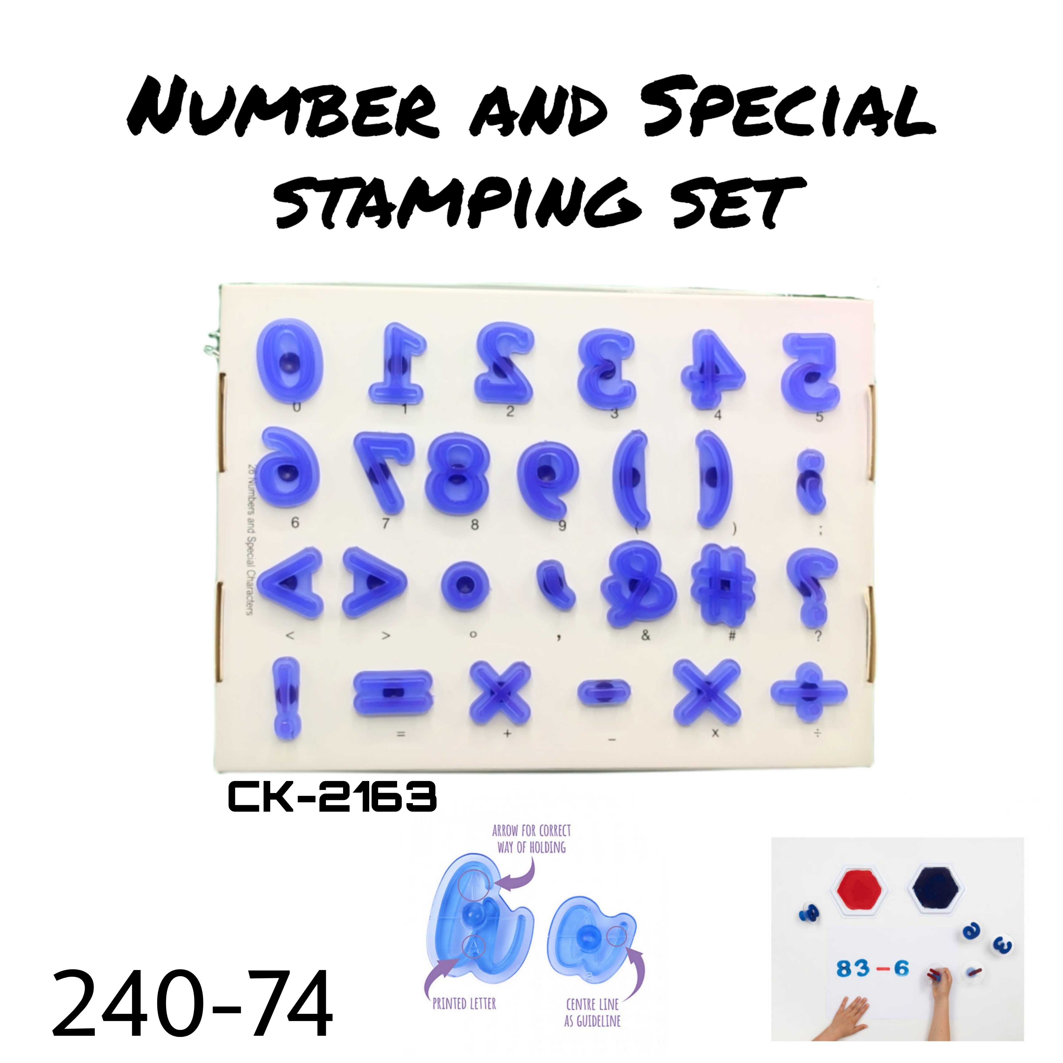 Numbers and Special Stamping Set