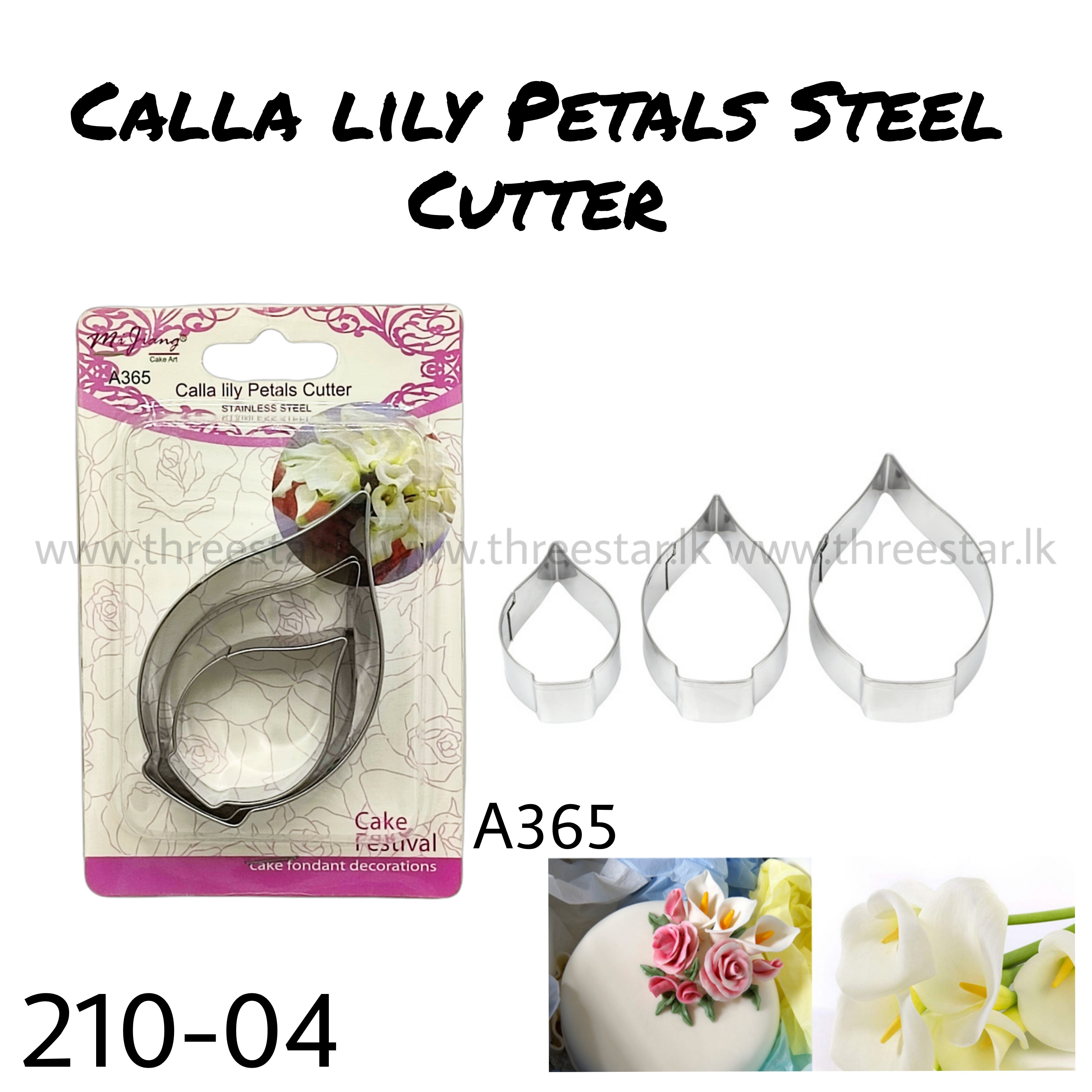 Calla Lilly Petals Cutter