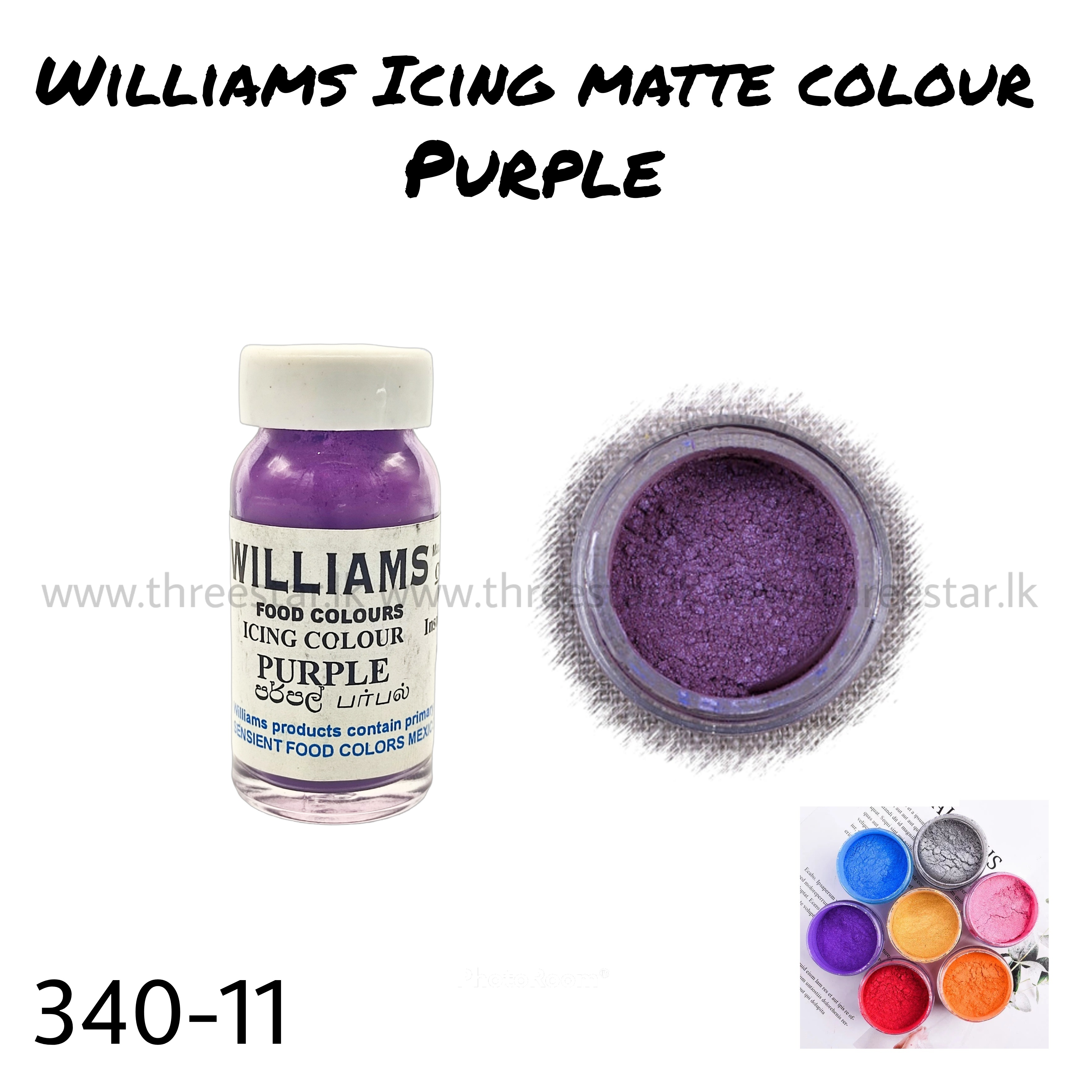 Williams Icing colour 3g Purple