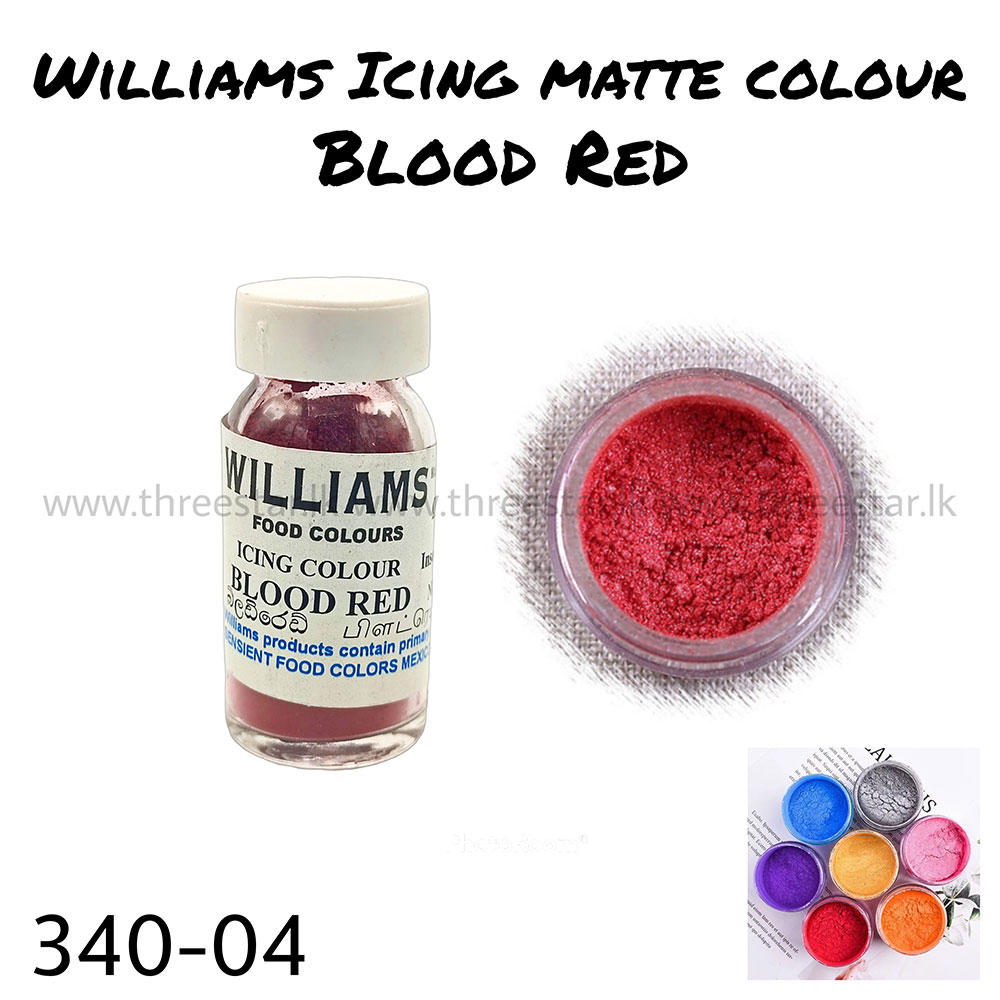 Williams Icing colour 3g Blood Red