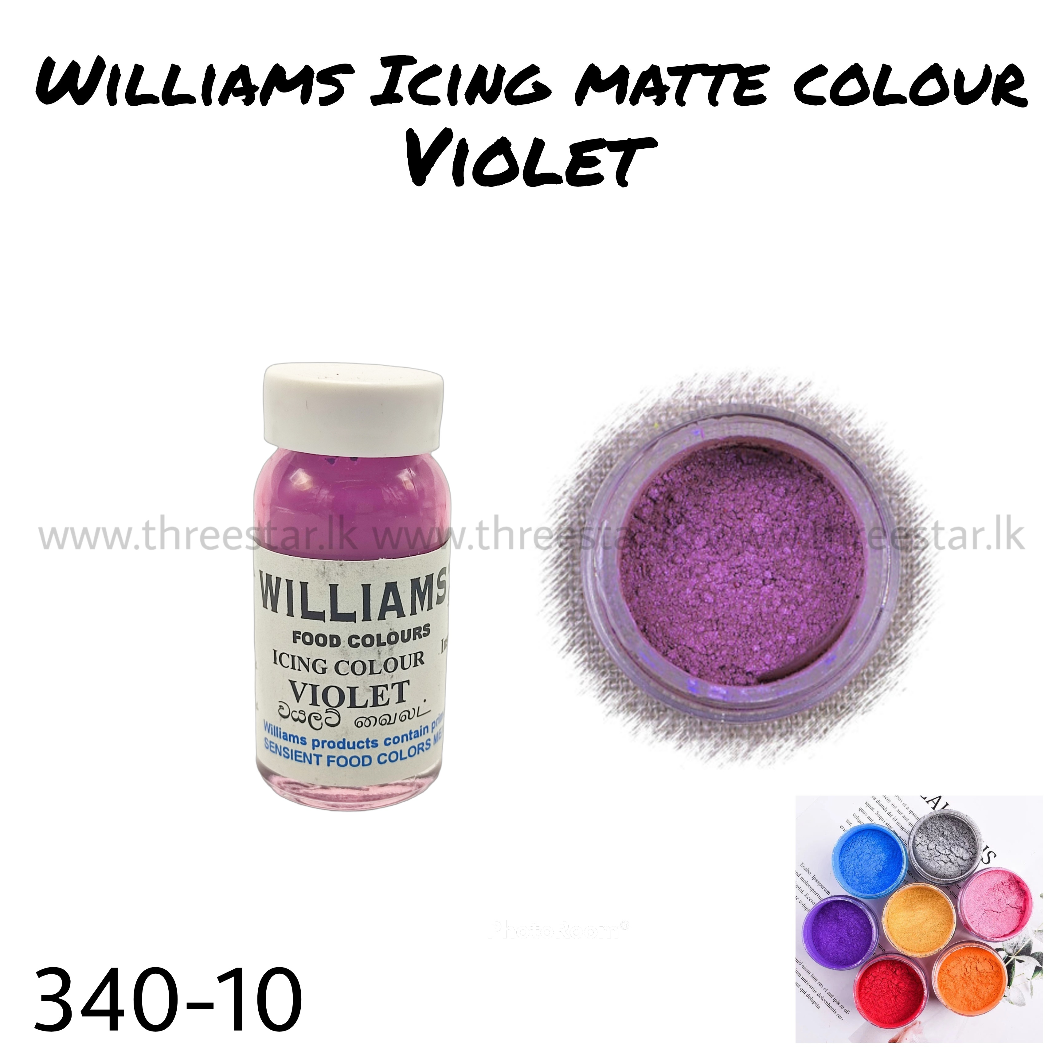 Williams Icing colour 3g Violet